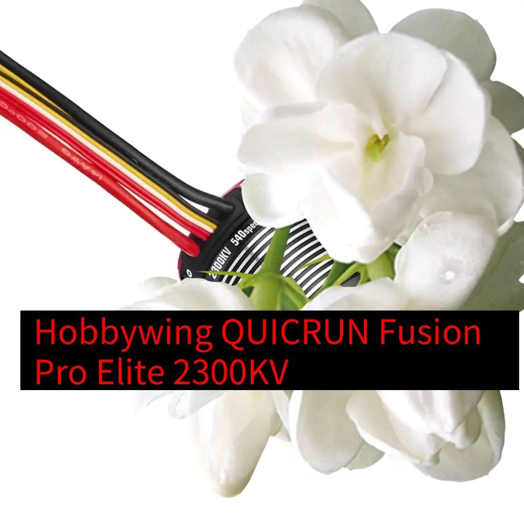 New Hobbywing QUICRUN Fusion Pro Elite 2300KV Waterproof 2in1 Brushless Motor & ESC, Sensored for 1/10 RC Crawler Truck Car