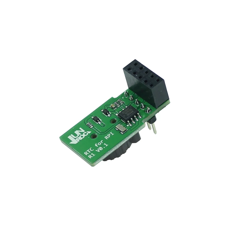 Raspberry Pi Compatible DS1307 RTC Module - I2C Auto-Sync, Plug-and-Play with Button Battery