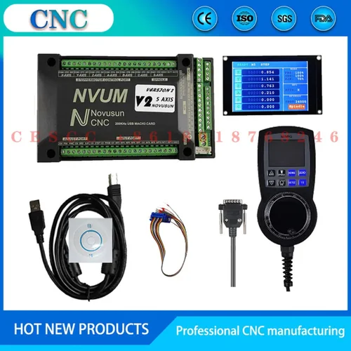 彫刻機用モーションコントロールカード,nvmpg,デジタルディスプレイ,ハンドホイール,拡張ディスク,3軸,4軸,5軸,6軸,nvum mach3