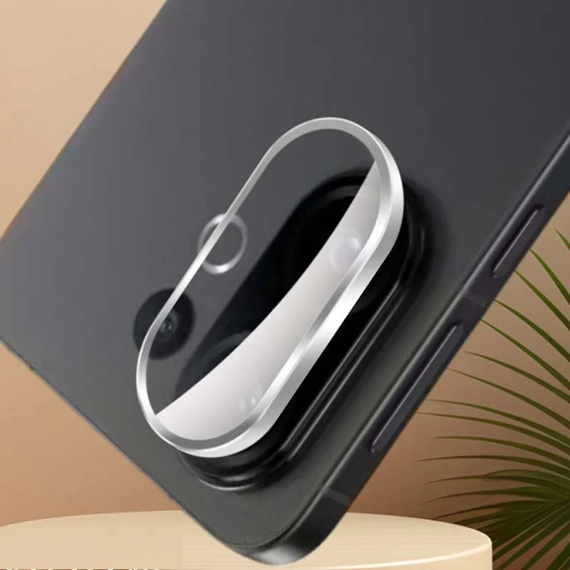 ฟิล์มกันรอยเลนส์กล้อง Vivo V60 แบบวงแหวนสีสันสดใส กระจกนิรภัย ป้องกันรอยขีดข่วน พร้อมสติ๊กเกอร์ปิดเลนส์