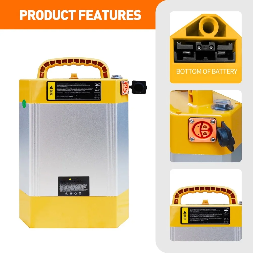 

Yellow Lithium Battery 24V 28Ah for HELI CBD15J/18J-LI2 Electric Pallet Jack Forklift