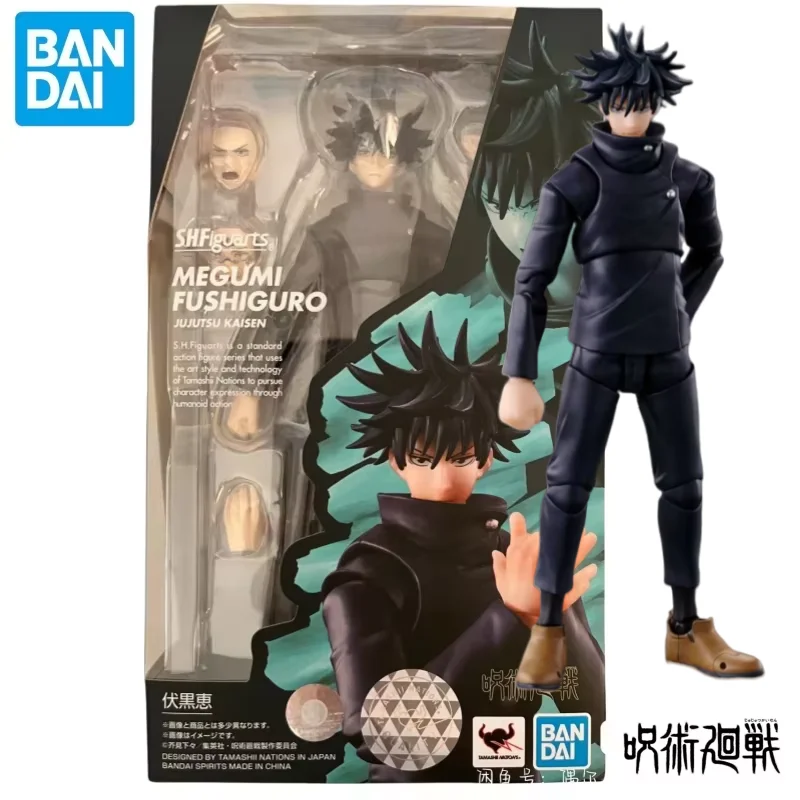 

В наличии: Оригинальная фигурка Bandai S.H.Figuarts, новая, в коробке, аниме-фигурка Джуджуцу Кайсен Фушигуро Мегуми, игрушка