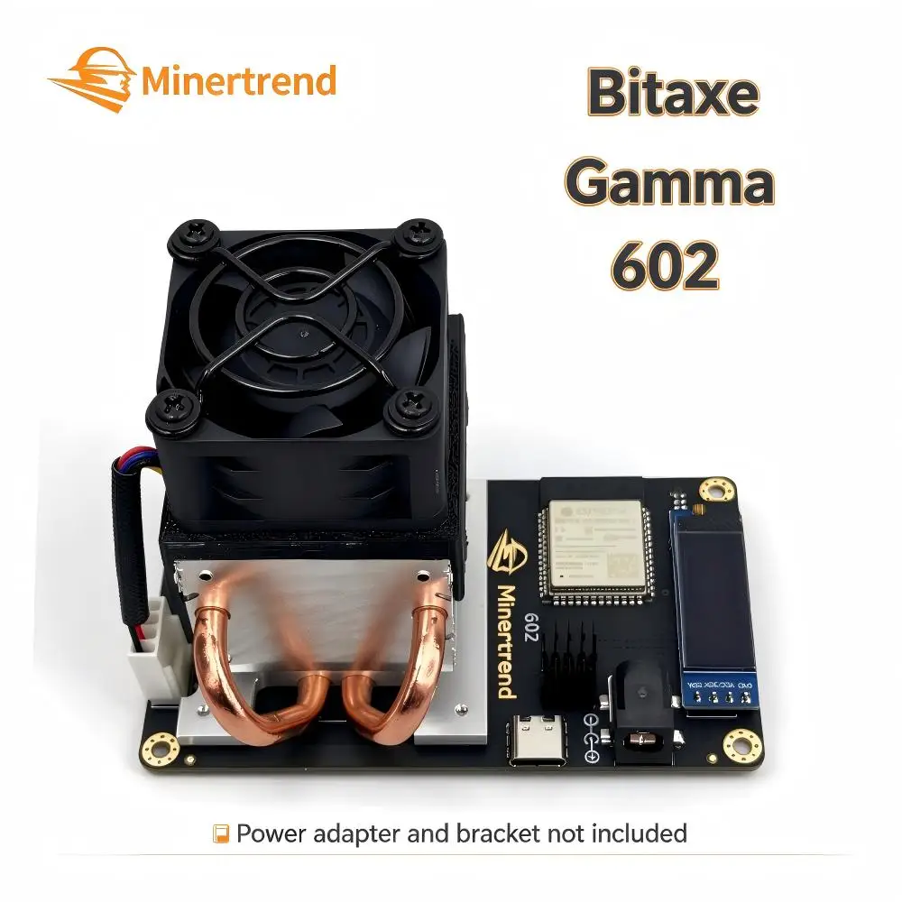 Minertrend Bitaxe Gamma 602 1,5 TH/s 25W BM1370 Asic-Chip SHA256 Lotterie-Miner BTC Solo-Miner