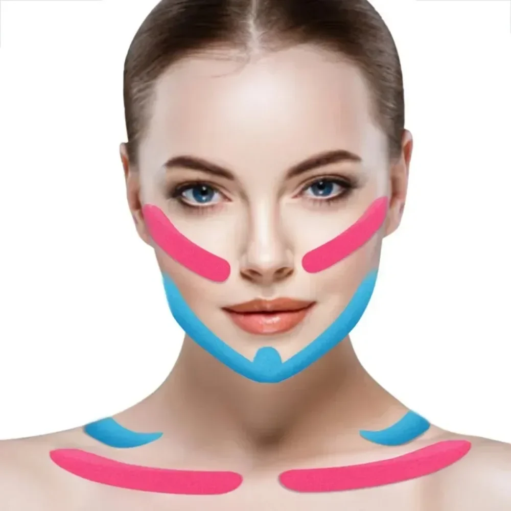 2.5CM*5M Kinesiology V Line Tape for Face Neck Eyes Lifting Wrinkle Remover Sticker Facial Skin Care Tool Protective Bandage