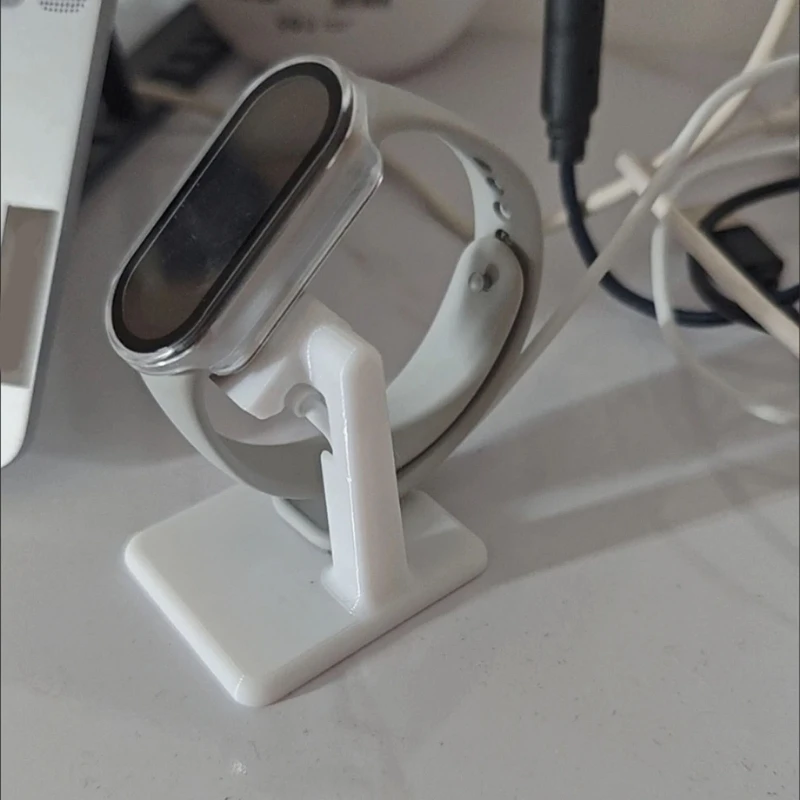 

652F Portable Stand Charging Dock Charging Station Base for Band 9 Desktop Smartwatch Display Stand Plastic Holder