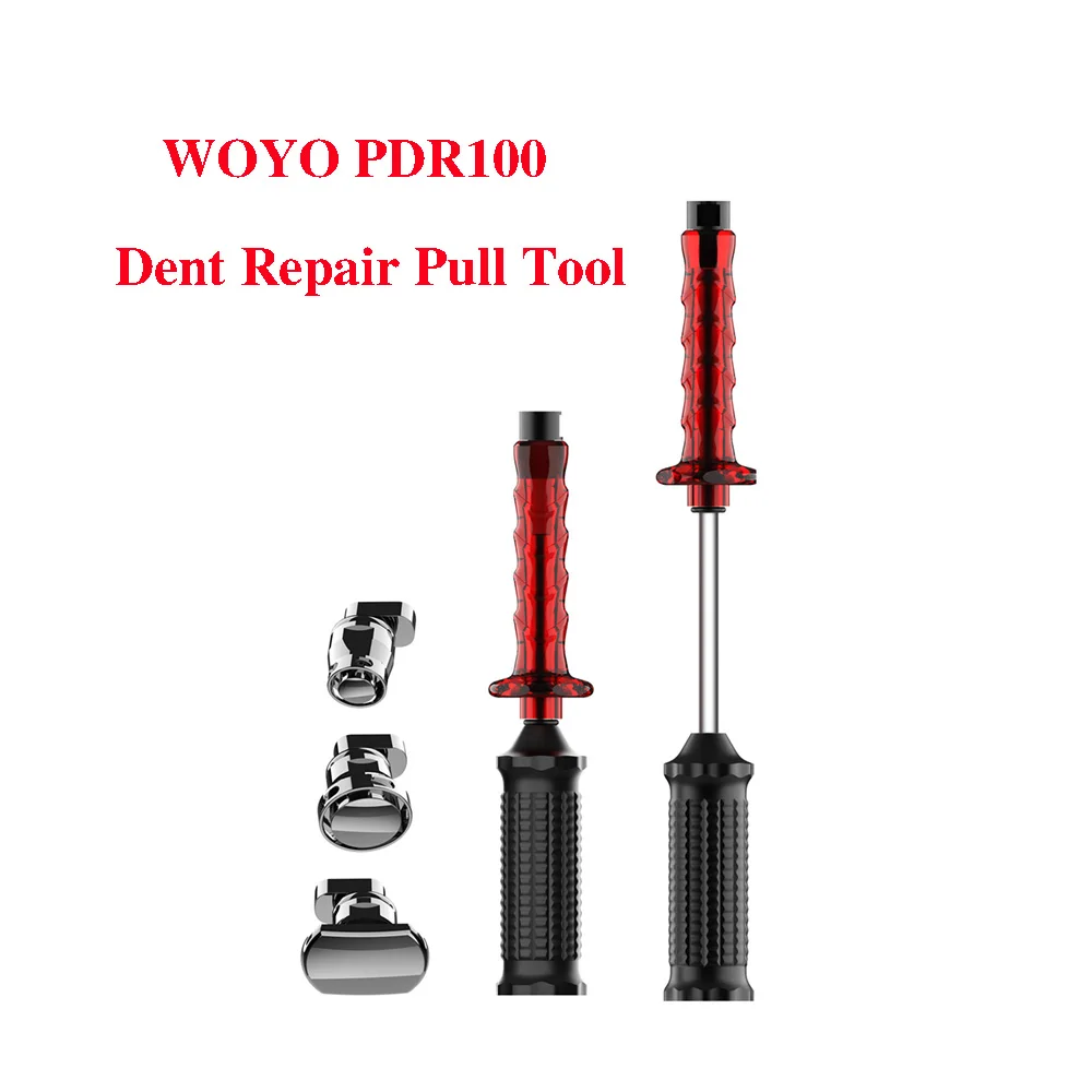 WOYO PDR100 Car Sheet Metal Tools Paintless Cold Glue Dent Repair Pulling Kit Dents Hail Pits PDR Tools