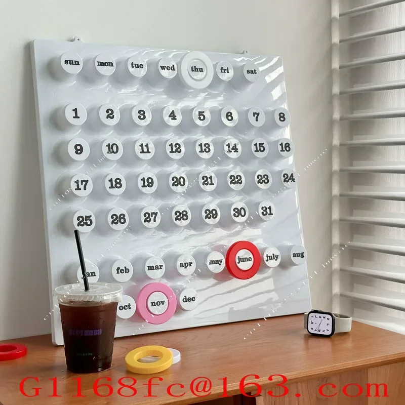 High Quality Professional Retro Calendar Creative Internet Celebrity Wall Decoration Birthday Gift