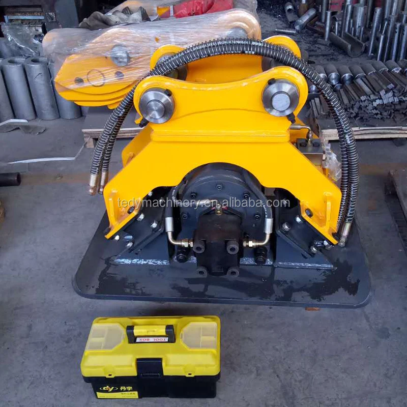 Small Excavator Mounted Hydraulic Mini Vibrator Plate Compactor
