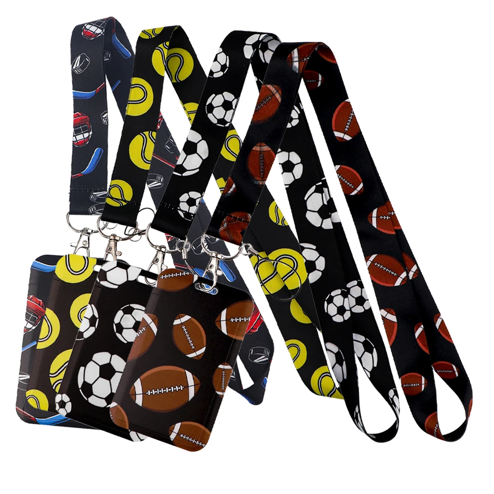 

Baseball Neck Straps lanyard Car Keychain Credit ID Card Pass Gym Mobile Phone Key Ring Badge Holder Jewelry Gifts