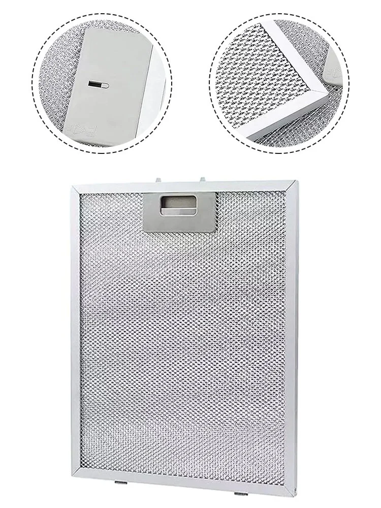 Range Hood Filter Cooker Hood Filters 230x260 Mm Grease Filter Aluminium Aspirator Vent Filter Range Hood Parts