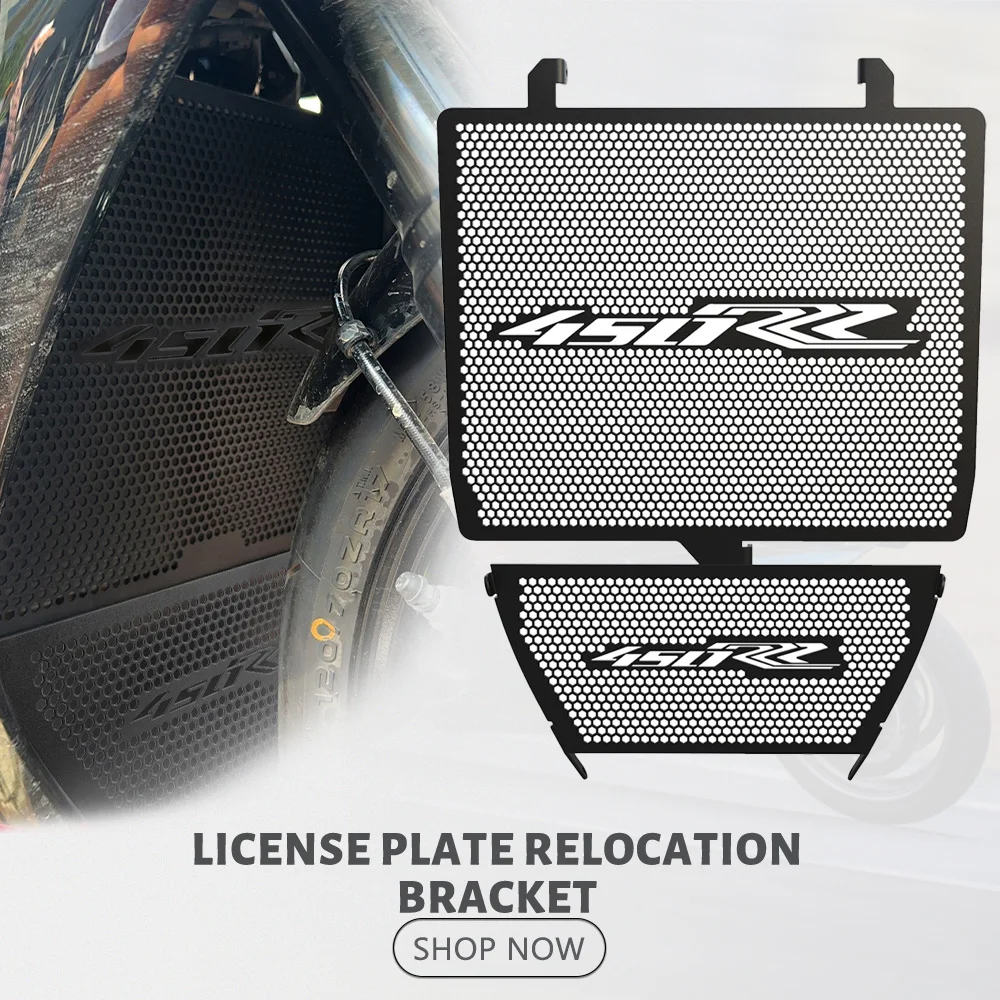 

Для KOVE 450RR 2024 2023 2022 2021 2020 450 RR аксессуары для мотоциклов, защита радиатора, решетка, крышка, защита бака для воды, защитная