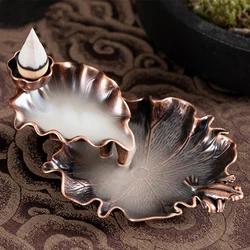 Metal Reflowable Incense Holder Waterfall Incense Burner Home Decor Aromatherapy Ornament Coffee Table Office Home Decor Gifts