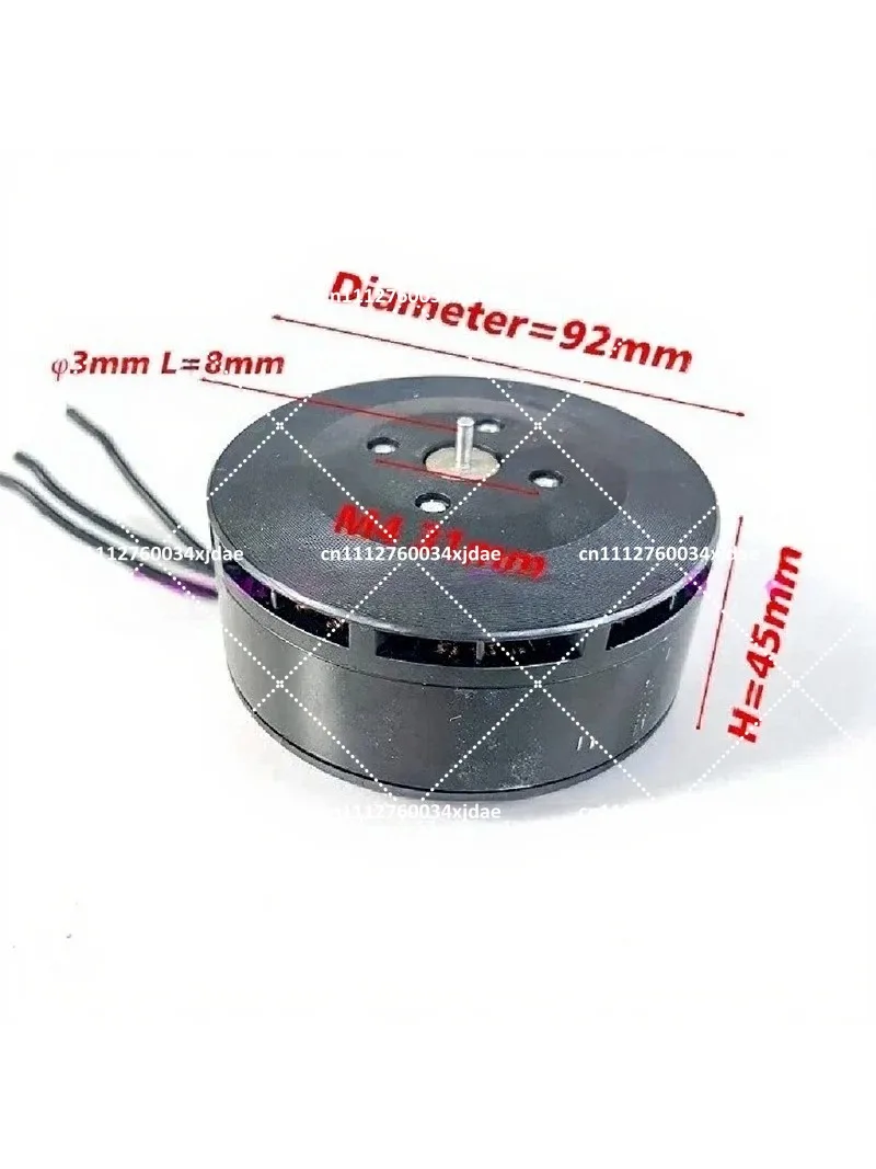 High‑Power Brushless External Rotor Motor, 100KV FOC Motor for Agricultural Plant Protection UAV Drone Repair Replacement