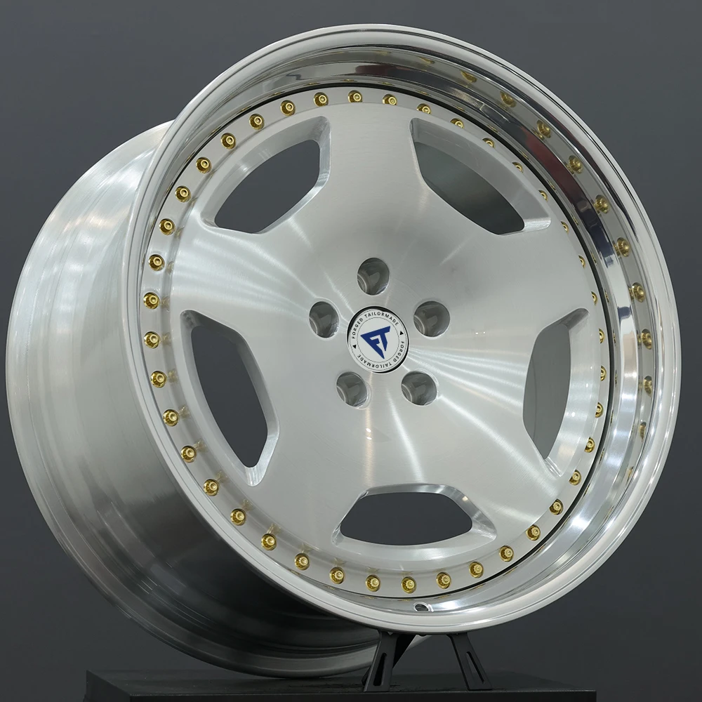 

Custom 2 Piece Forged Alloy Wheels 5x112 5x120 5x114.3 17-26 Inch Car Wheel Rim for E90 F30 Mercedes W464 W213