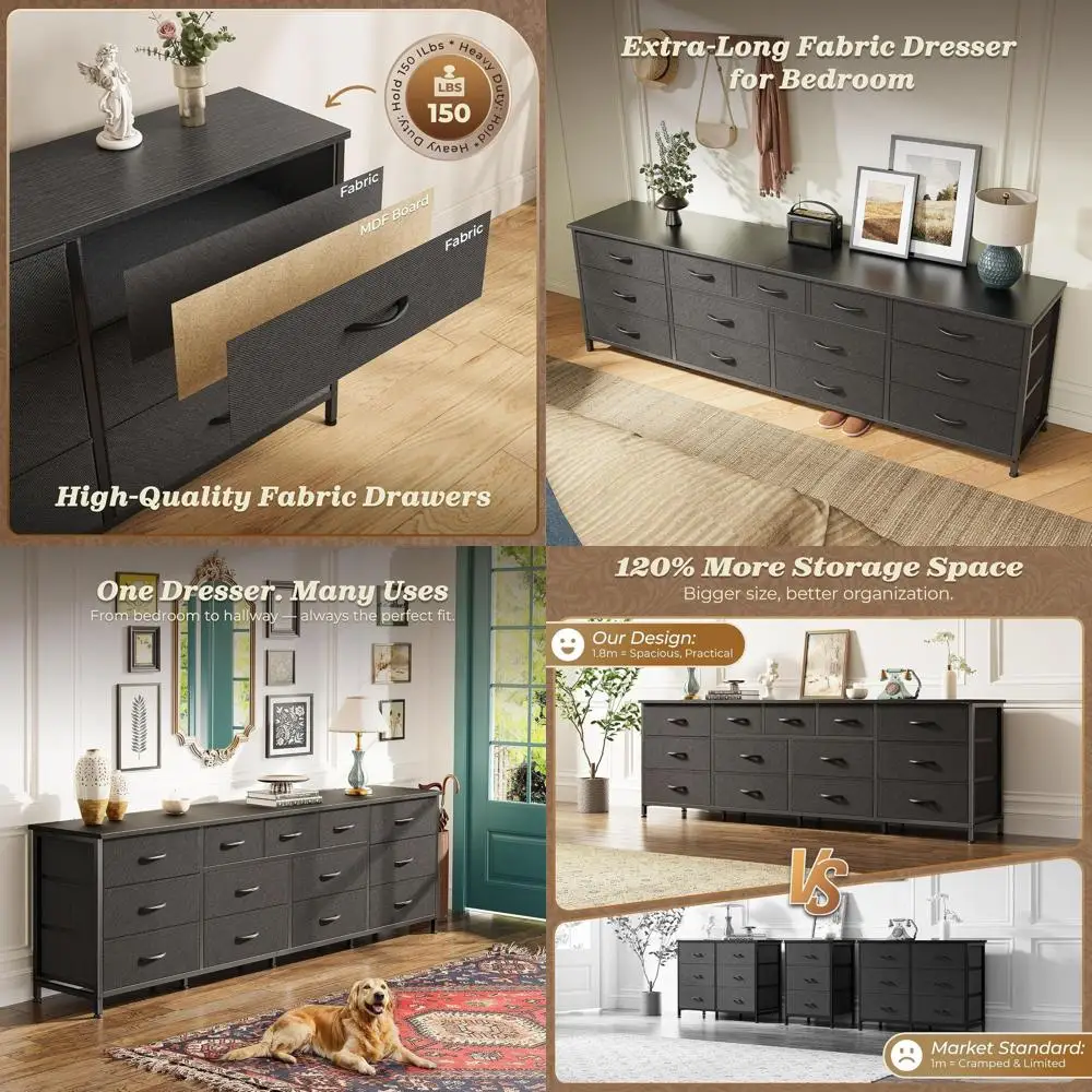 70 Wide Bedroom Dre…