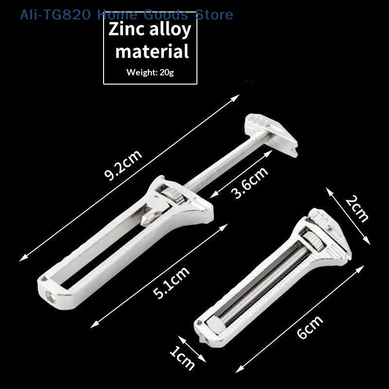 [TG820][W] 1PC EDC Compact Multi Tool Keychain Pocket Knife Screwdriver Set For Camping Survival Outdoor Use