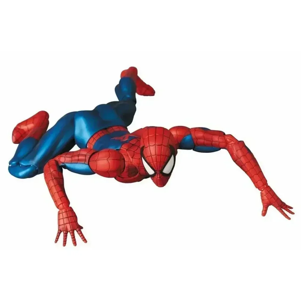 Marvel Spider-Man 075 The Amazing Spider-Man Comic Version Jointed Action Figure Model Toy 16cm Spider-Man Doll