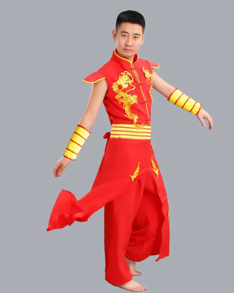 Classic Dragon Costume Folk Dance Drum Opening Dance Costume Drum Dance Team Performance Adult Celebration Chinese Loong Costume