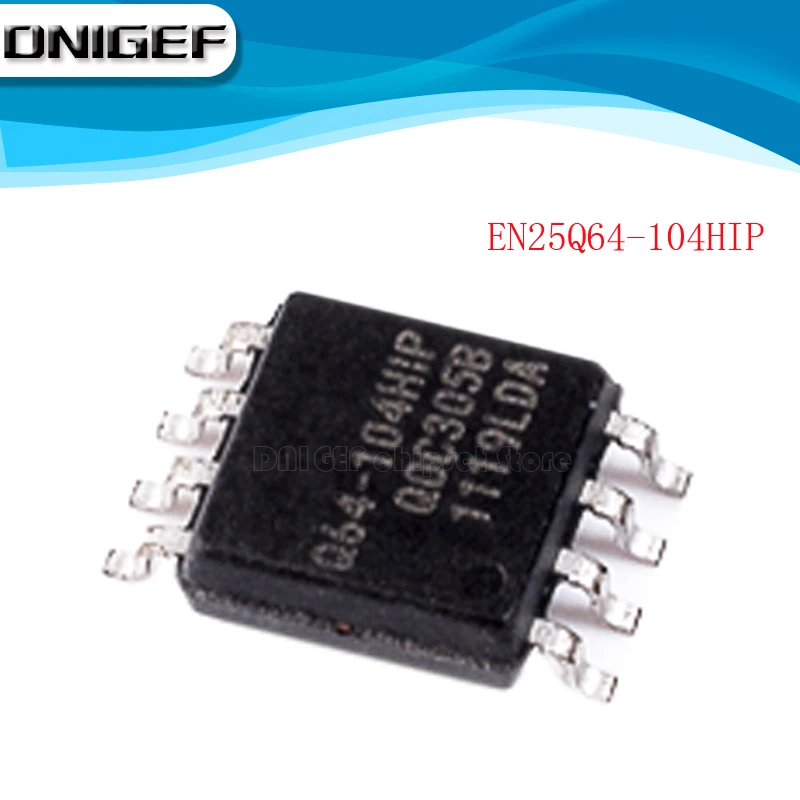 DNIGEF (1piece) 100% NEW EN25Q64-104HIP SOP-8 EN25Q64 104HIP 25Q64 SMD Chipset