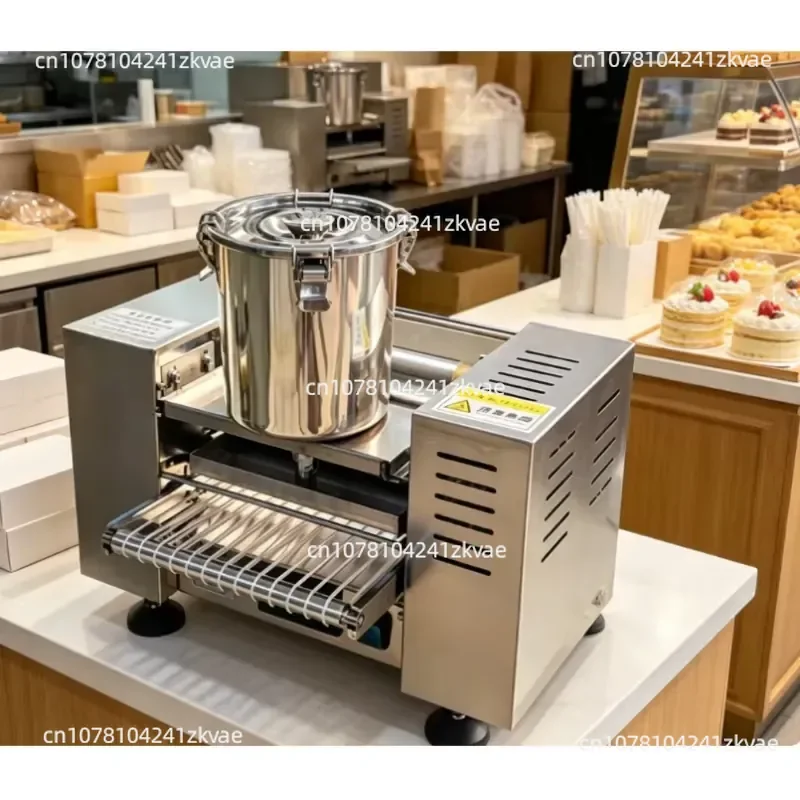 Grain Snack Machine Crepe Egg Roll Pancake Spring Roll Dough Roti Tortilla Layer Crepe Equipment Thousand Layer Cake Machine