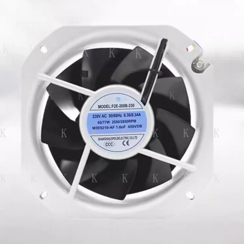 C ل 1 قطعة F2E-260B-230 22580 AC230V 0.30/0.34A 65/77 واط مروحة التبريد العاكس