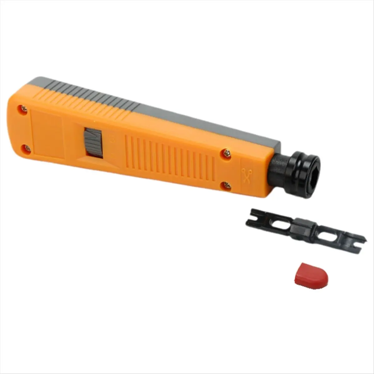 DT189 TRENDY~Punch Down Tool with 110 Blade Type for Ethernet Punch Down Block Jack & Network Wire Cable Repair