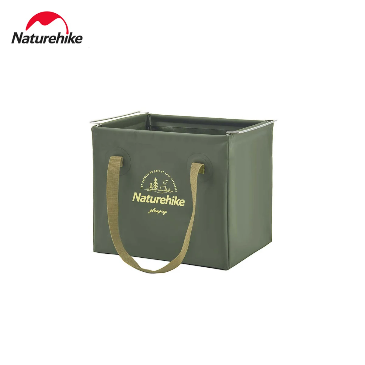 Naturehike Camping PVC Folding Water Tank Portable Storage 20L Water Tank Outdoor Camping Equipment Picnic Water Storage Bucket