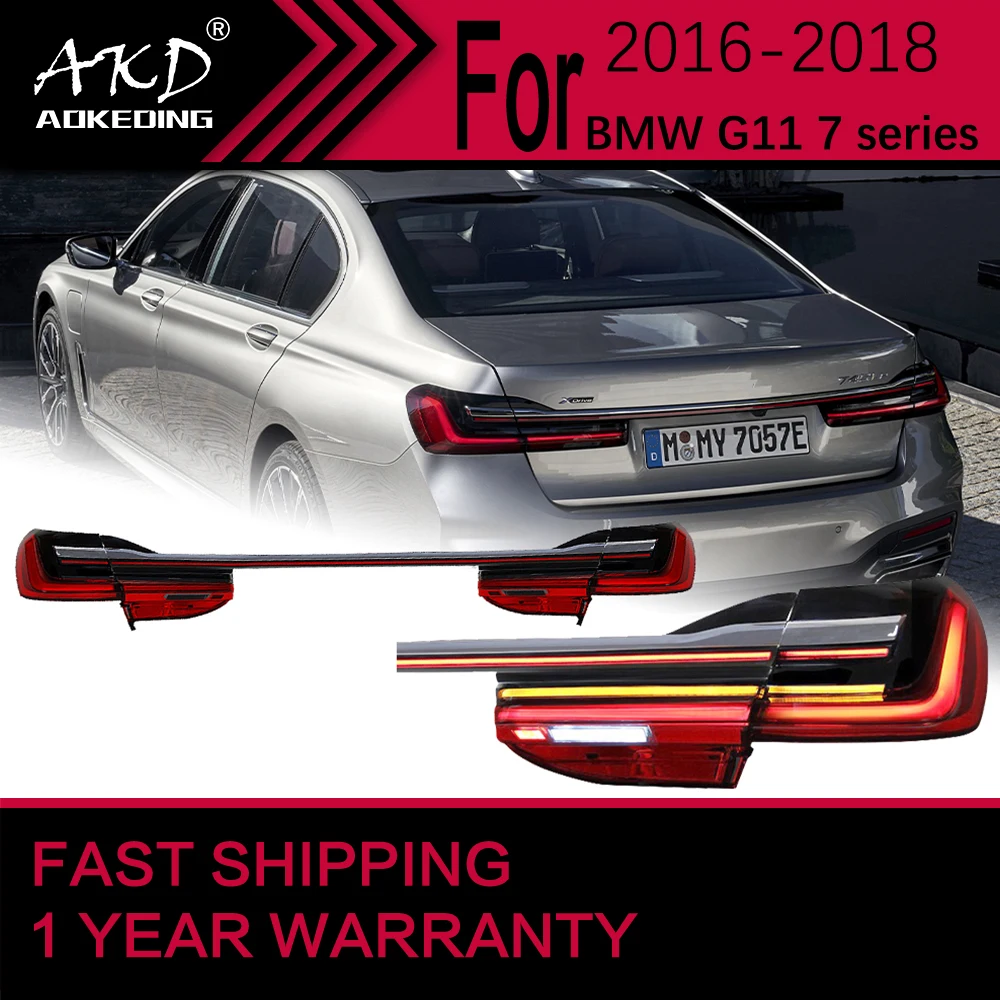 

Car Lights for BMW G12 7 series LED Tail Light 2009-2018 730i 740i Lamp Brake Signal DRL Reverse Automotive Accessories