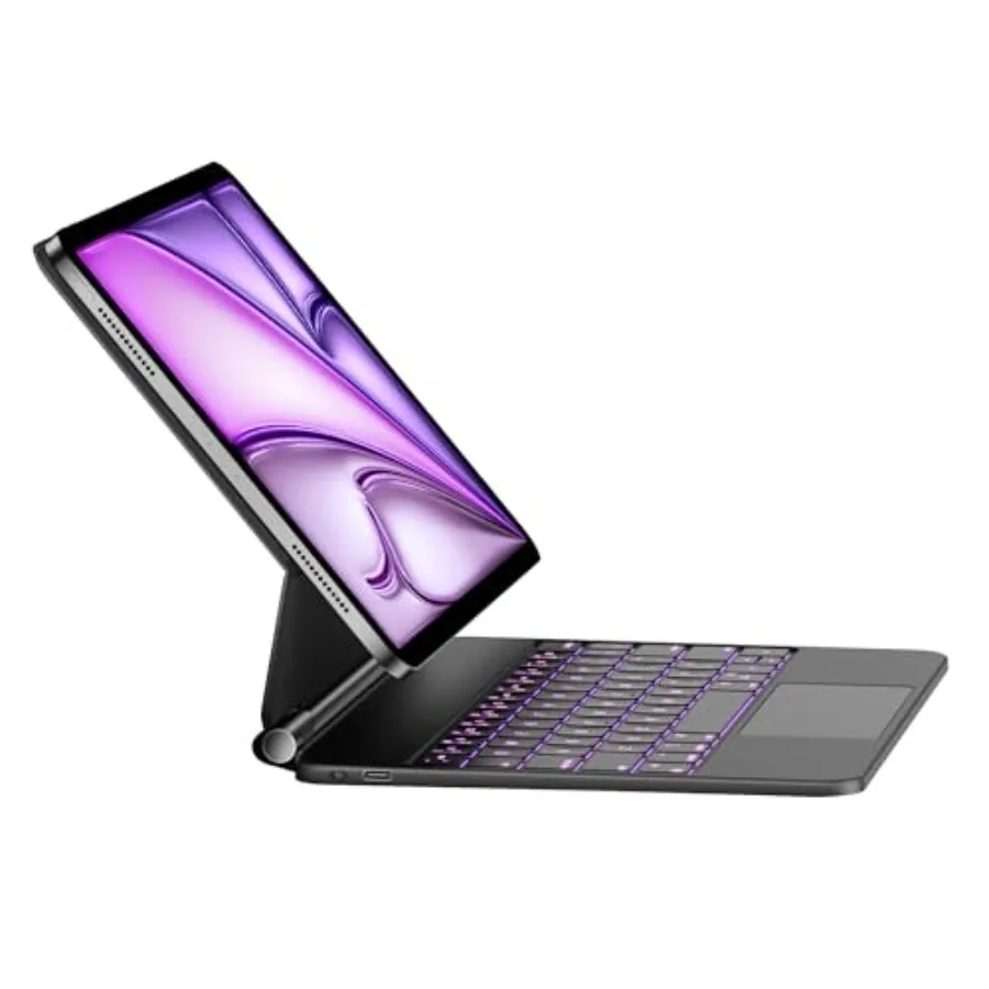 

Keyboard Case for Air 11 inch M4/M3/M2 2026/2025/2024 11 Inch 4th/3/2/1st Gen 2022 Air 5th4th Generation Case with Keyboard Mag