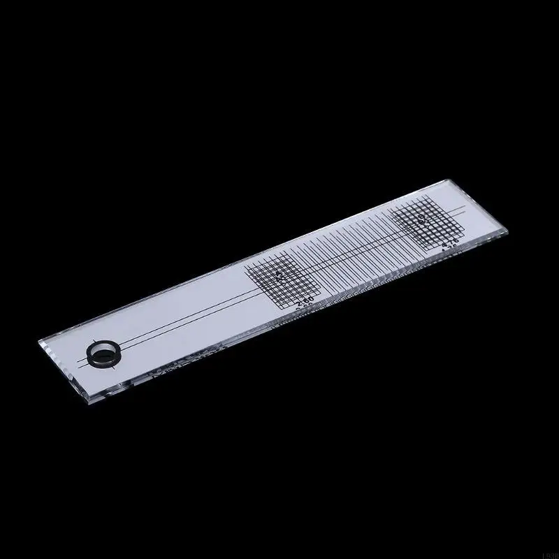 L93B Turtonable Phono Phonograph Cartridge Ruler Sénulisation Calibration Gauge Alignement du stylet