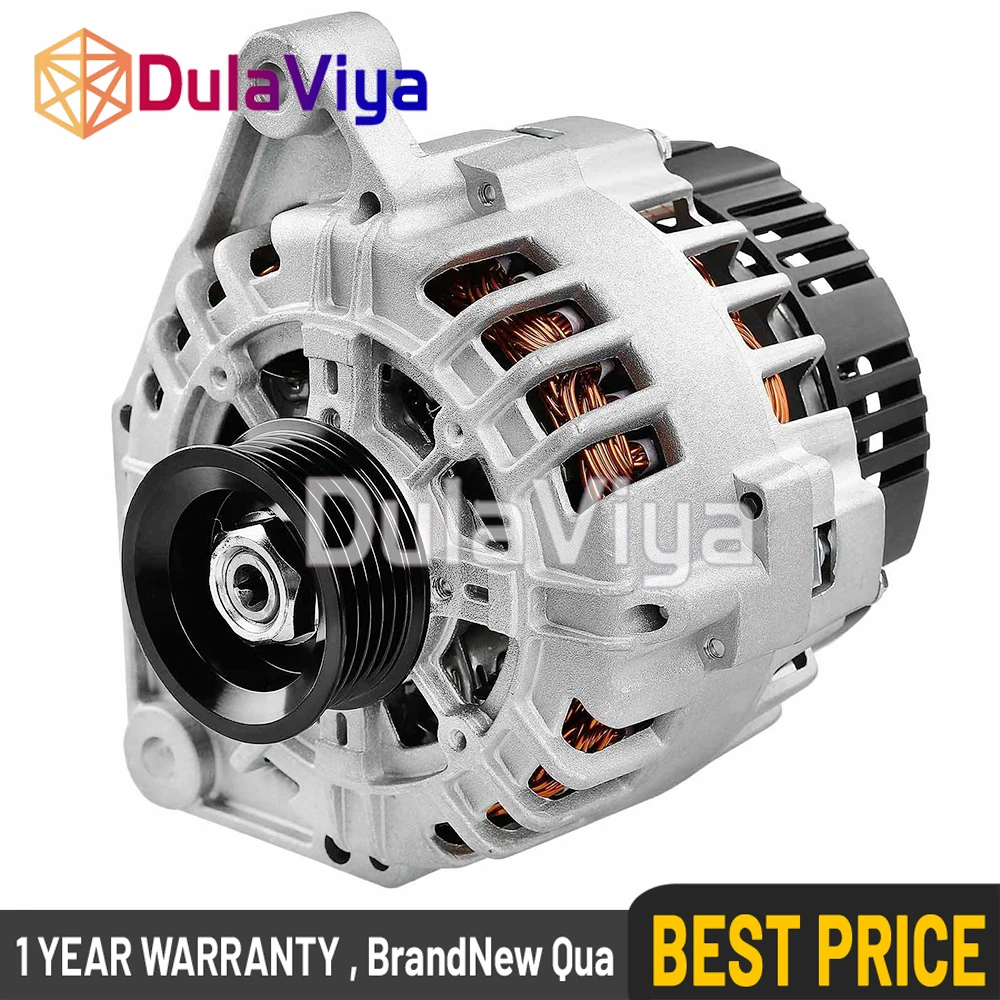 Alternator for Audi A4 B5 A6 C5 VW Passat B5 B5.5 Skoda Superb MK1 3U4 06B903016G, 06B903016F, 13951N, 113283, 13951