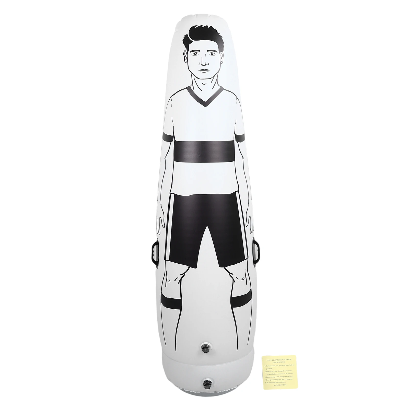 

Футбольный надувной манекен, портативный надувной манекен, футбольное тренировочное оборудование для игры в помещении и на открытом воздухе, футбольный надувной манекен