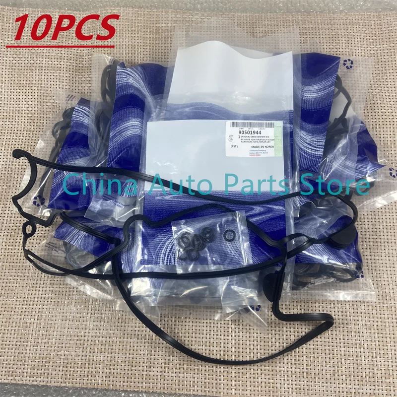 10PCS Aluminum Valve Cover Gasket Rubber OEM#5488936 90501944 GASKET For Captiva Opel Optra Nubira Excelle1.8 Regal