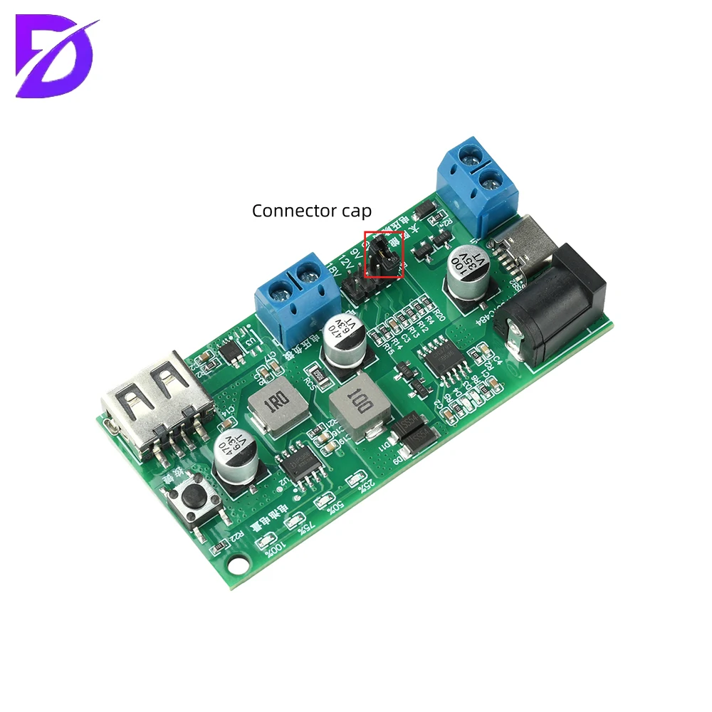 MPPT Solar Charger Control Board With 5V USB Output For 3.7V Lithium Battery Compact Portable Solar Panel Regulator