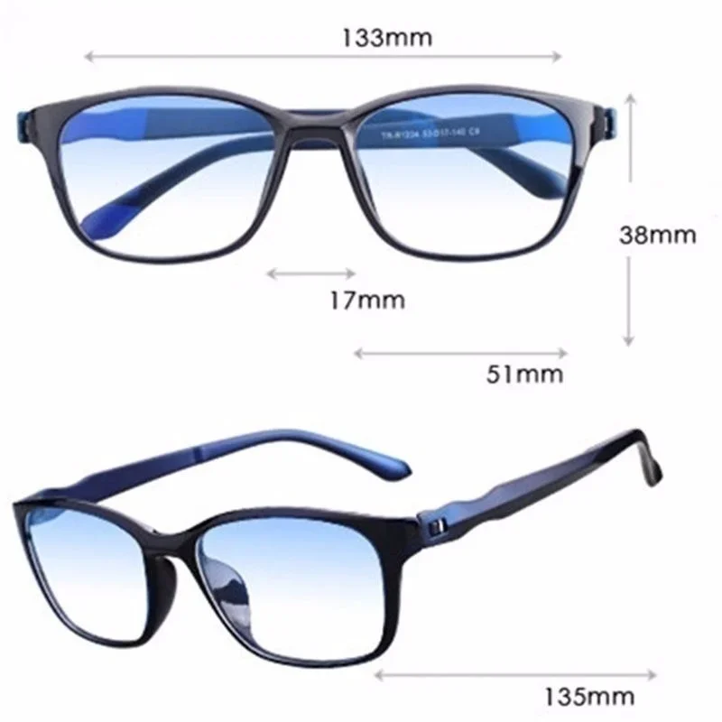 New Reading Glasses Men Anti Blue Presbyopic Eyeglasses Antifatigue Computer Eyewear +0.0 +1.0 +1.5 +2.0 +2.5 +3.0 +3.5 +4.0