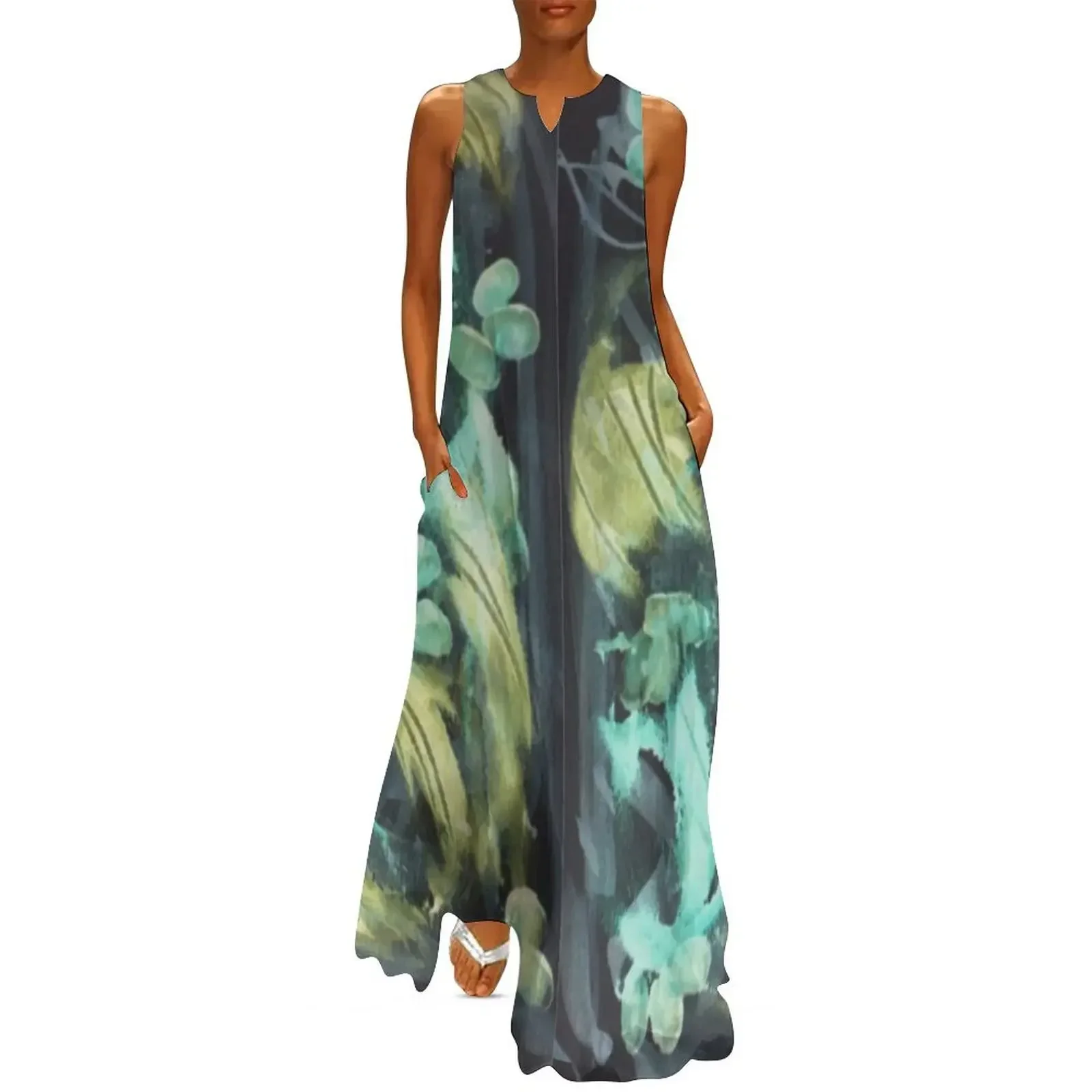 

Grape Vine in Turquoise Yellow Green Long Dress Elegant gowns Bride dresses prom dresses dresses summer woman 2025 Dress