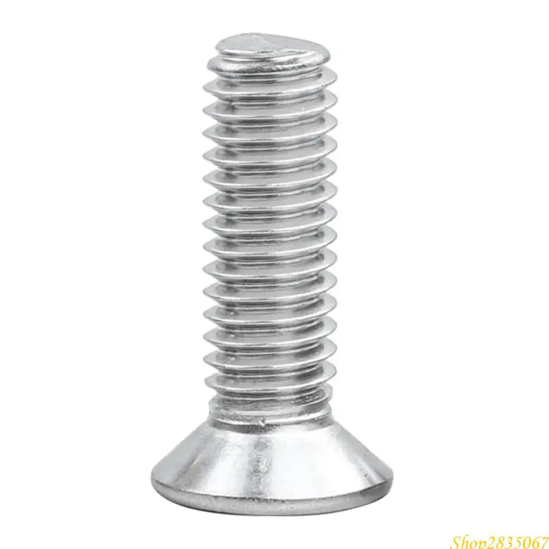 Pack of 100 Metal Countersunk Head Screws Heavy Duty Countersunk Screws for DIY 831F