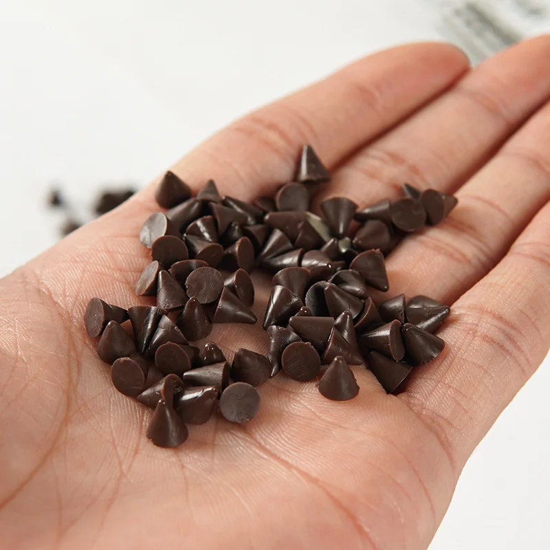 30pcs Mini Conical Chocolate Cone Model DIY Crafting Kit Miniature Realistic Food Replica Cake Dessert Making Doll Accessories