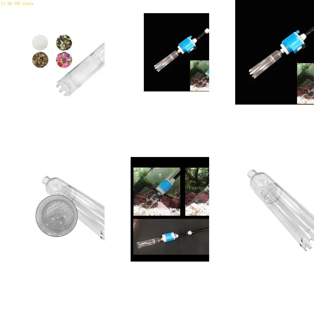 W3JE Aquarium Gravels Vacuum Cleaner Replacement Tube Accessories for Fish for Tank Automatic Sand Cleaning Water Changer