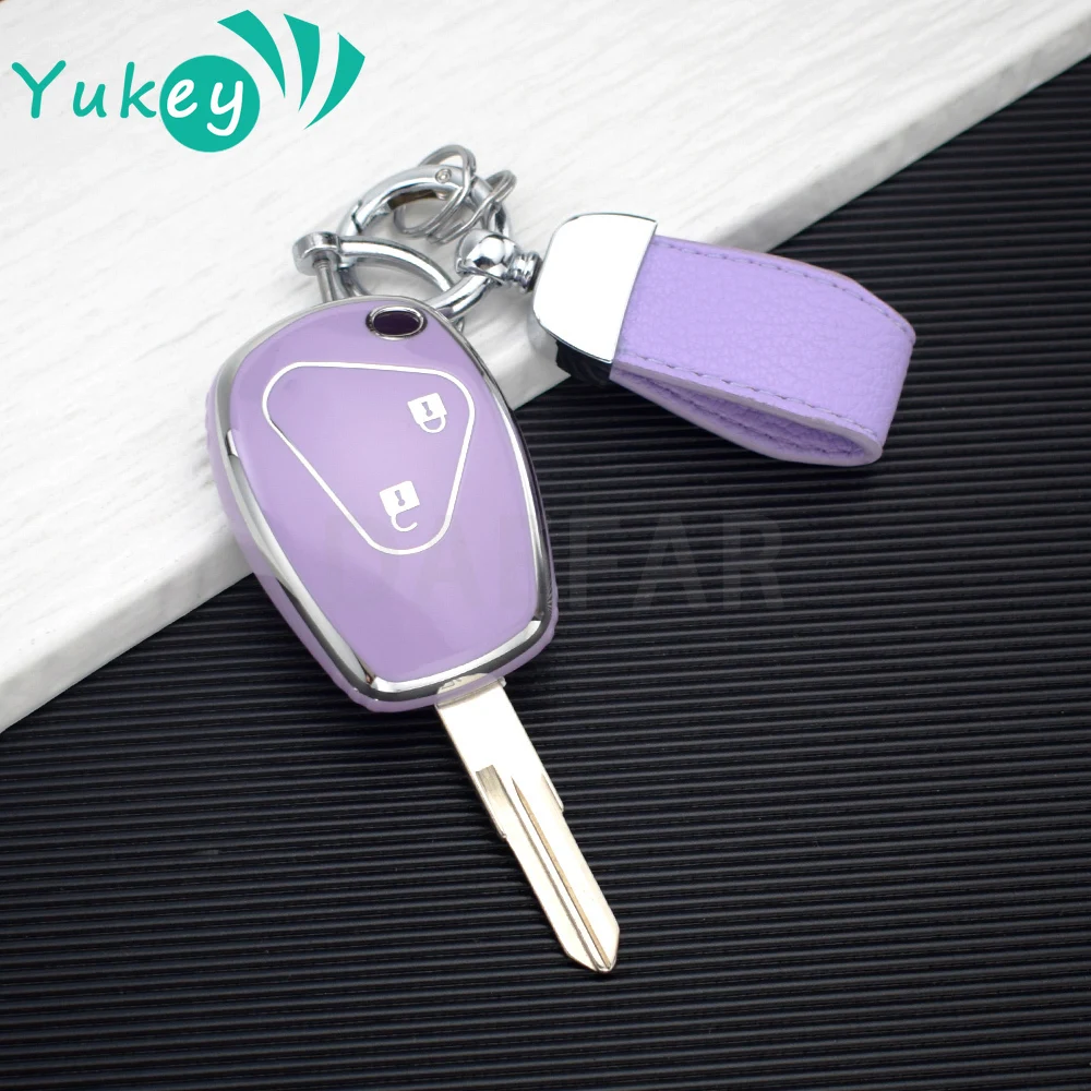 

Чехол для автомобильного ключа из ТПУ для Renault Trafic Clio Duster Logan Dacia Sandero для Nissan Terrano Almera, модный защитный брелок