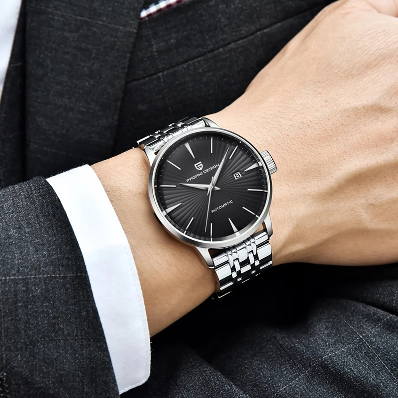 Nuovo orologio da uomo PAGANI DESIGN Orologio meccanico automatico da uomo sportivo di moda di lusso in acciaio inossidabile impermeabile