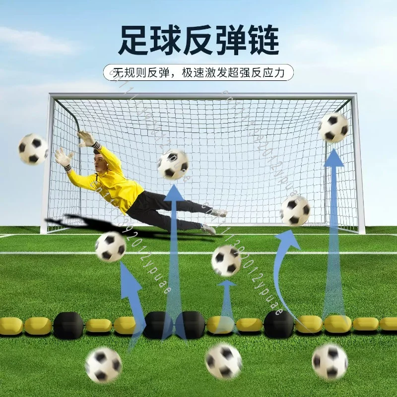Goalkeeper Deflection Training Kit, Single Line Deflector, Sport Aid for Reflex & Agility Practice
