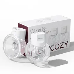 Momcozy Double Breast Pump S12 Pro Hands-Free, Wearable & Wireless Pump with Soft Double-Sealed Flange, 3 Modes & 9 Levels