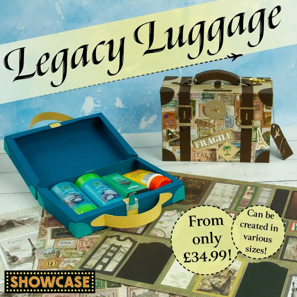 Legacy Luggage - Showcase Box June Tonic Metal Craft Cutting Dies Diy Scrapbook Paper Diary Decoration Card Handmade Embossing