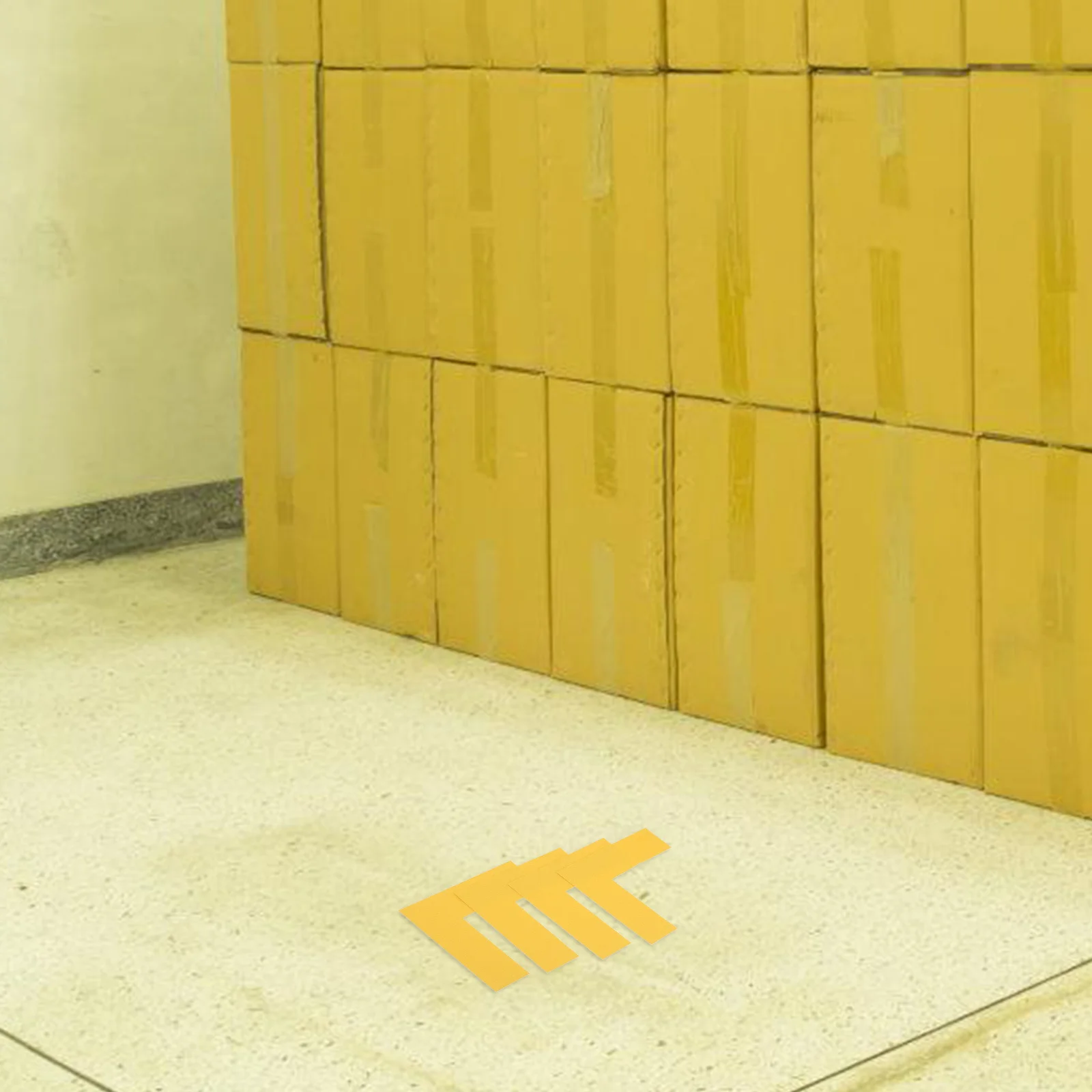 8 قطعة L على شكل موقع بمناسبة علامات ركن الأرضية مقاومة للاهتراء ومضادة للانزلاق لتحديد منطقة المكتب في المستودعات #2