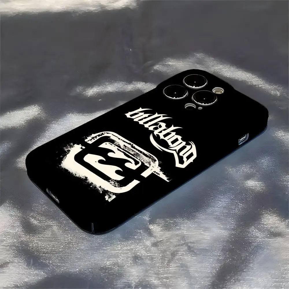 Funda de teléfono informal para surfear Billabonges para Iphone 16 Pro Max 15 Pro 13 14 12 11 8 7 Plus X XR XS Max, funda todo incluido a la moda