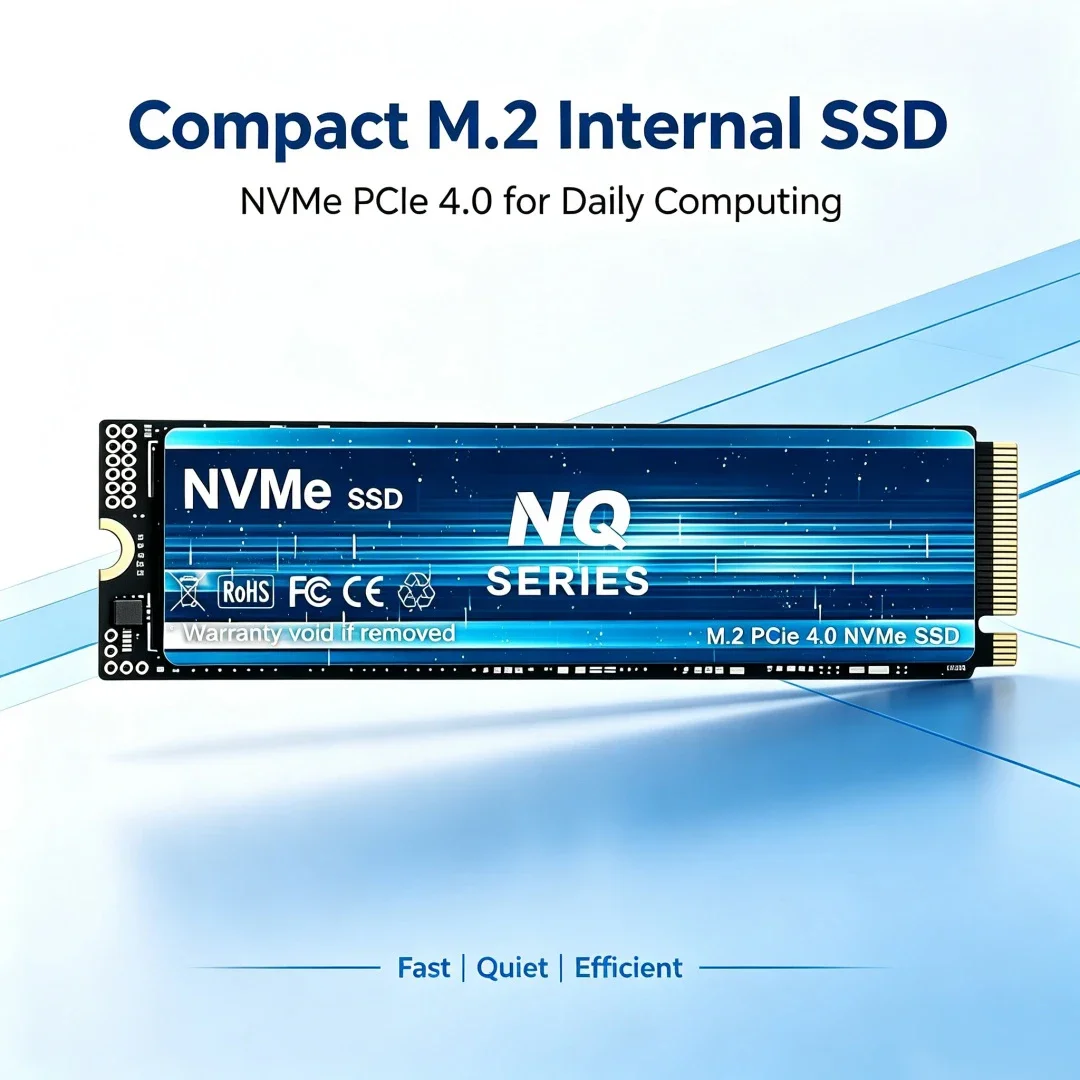 High-Speed M.2 NVMe PCIe 4.0 SSD 1/2/4TB Gaming Internal Drive for PS5 Laptop Desktop PC - Storage Upgrade - New Original