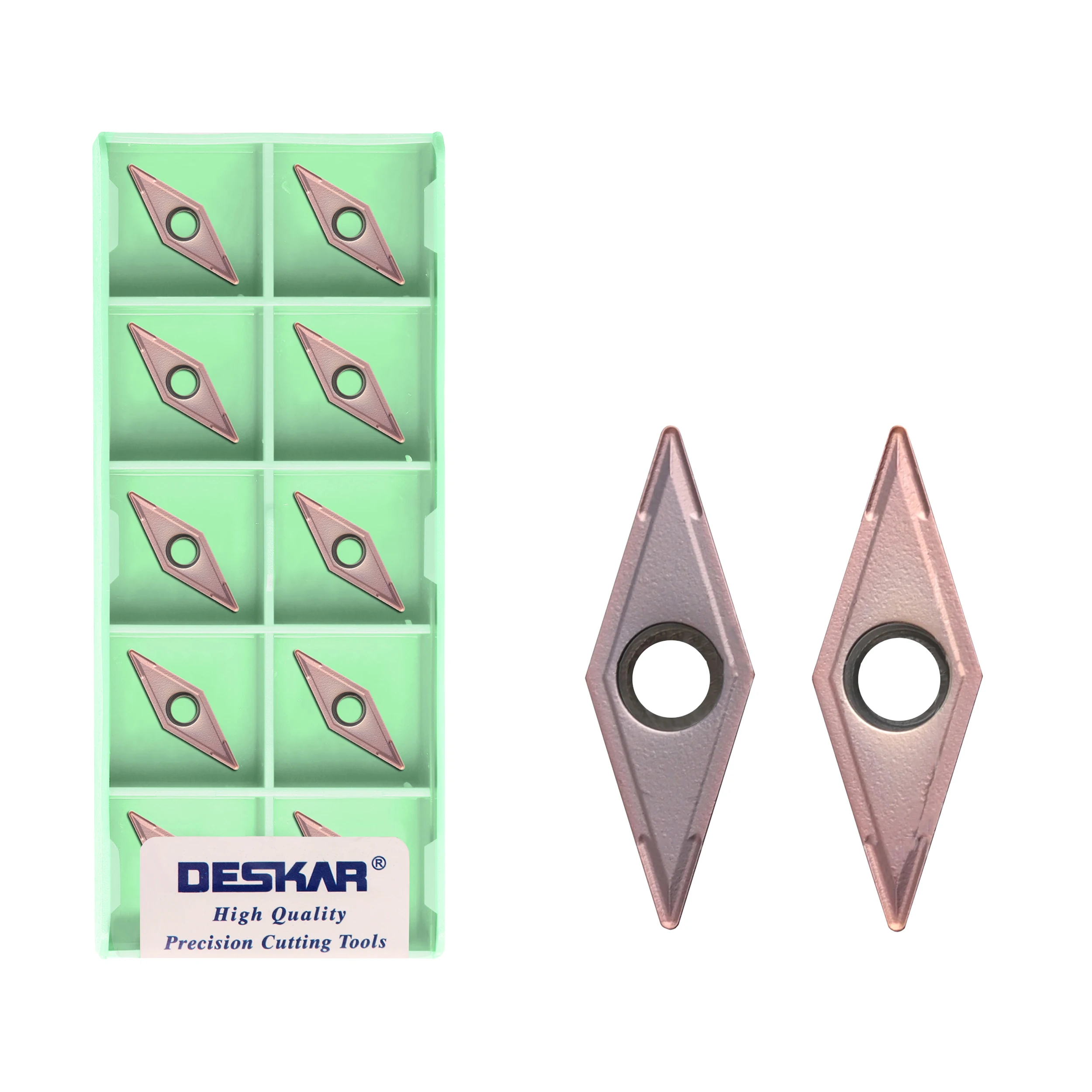 VCMT110304 LF6018 VCMT110304 LF6118 lame in lega dura di alta qualità tornio CNC Cutter inserti per tornitura in metallo duro per acciaio inossidabile