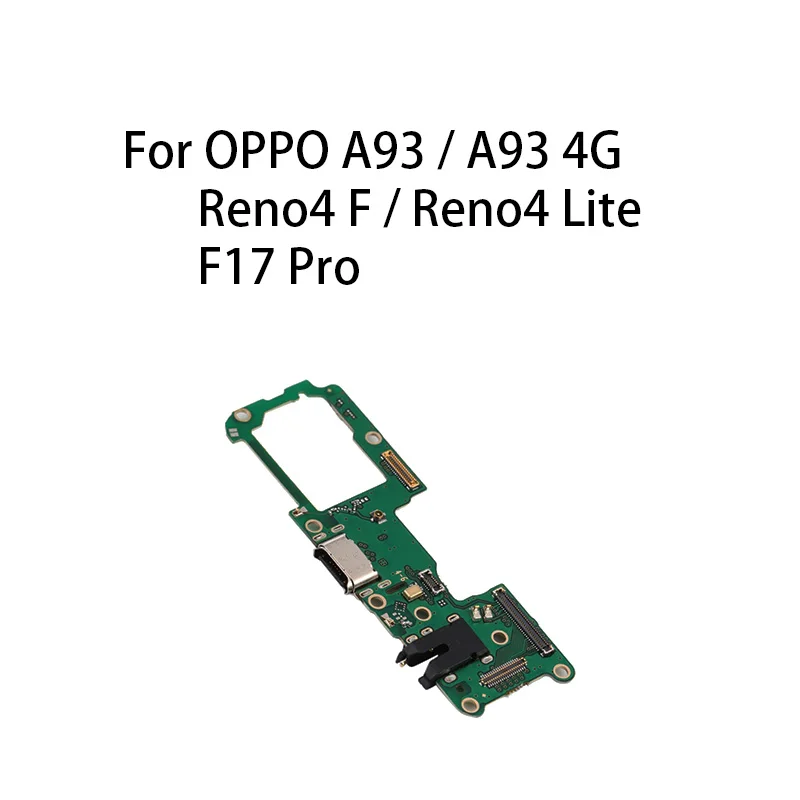 

USB Charge Port Jack Dock Connector Charging Board For OPPO A93 / A93 4G / Reno4 F / Reno4 Lite / F17 Pro