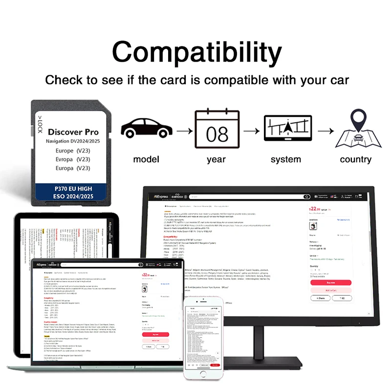 for VW Skoda Discover Media Pro MIB1 MIB2 Naving DV V22 Maps UK 64GB 510919866CC Europe Sat Nav SD Card 2024 Pro